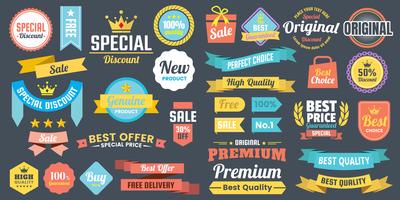 Vintage Retro Vector Logo para banner