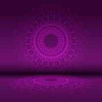 Abstract mandala design background  vector