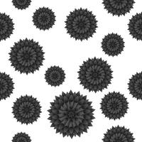 Seamless Flower pattern Vector background