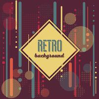 Old retro Vintage style background Design Template vector