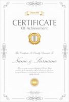 Certificate vector