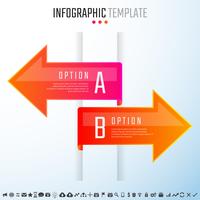 Plantilla de diseño de infografías vector