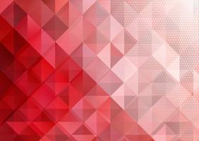 Low poly abstract background with halftone dots  vector