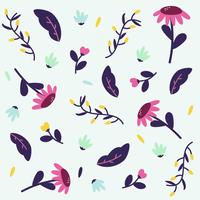 Colorful Flower Background vector