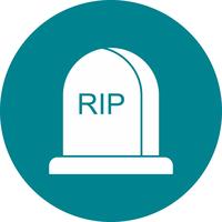 vector grave icon 