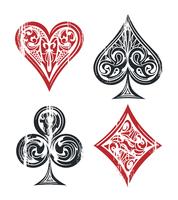 Playing Cards Symbols vector