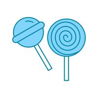 icono de dulces vector