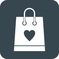 vector shopping bag icon 