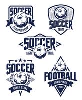 Vector Football Emblems 