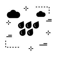 icono de gotas de agua de vector