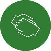  Vector hand shake icon