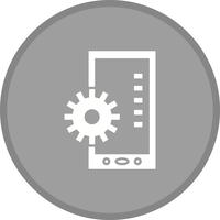 Mobile app developing vector