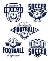 Vector Football Emblems 