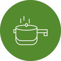 Vector pressure cooker icon