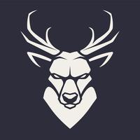 Deer Mascot Vector Icon