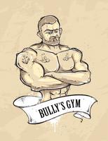 bullys gym vector