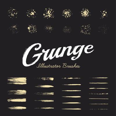 Grunge Brushes Set