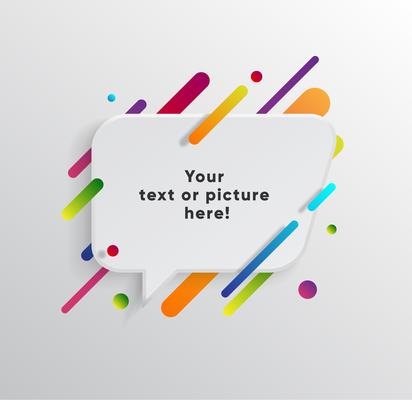 Trendy neon lines and circles wallpaper