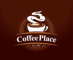 Logotipo de Coffee Place vector