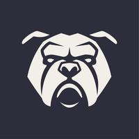 Bulldog Mascot Vector Icon