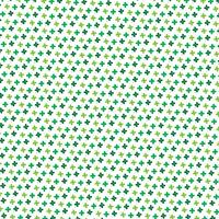 Saint Patricks Day small shamrock pattern on white background	 vector