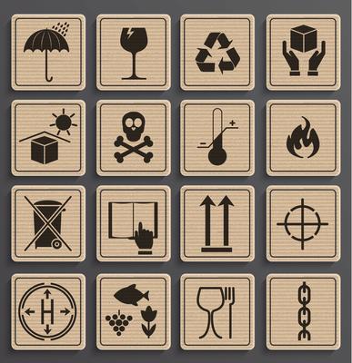 Set Of Packaging Symbols.