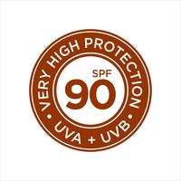 UV, sun protection, Total Block SPF 90  vector