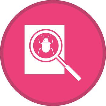 Glifo de fondo multicolor vector