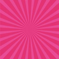 Bright pink rays background.  vector