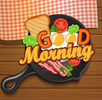 English breakfast vector