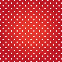 Red  background with white dots. vector