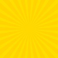 Bright yellow rays background.  vector