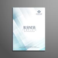 Abstract geometric elegant business flyer template vector