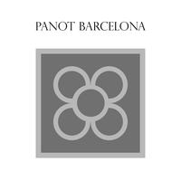 Panot, pavimento hidráulico típico de barcelona. vector