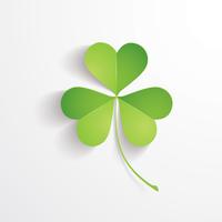 Three-leaf clover vector