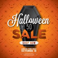 Halloween Sale illustration  vector