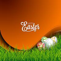 Easter illustration  vector