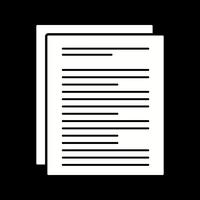vector document icon