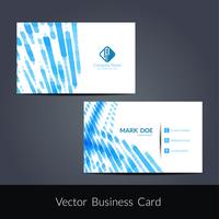 Modern business card template vector