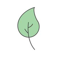 vector leaf icon