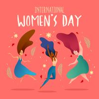 International Women Day Background vector