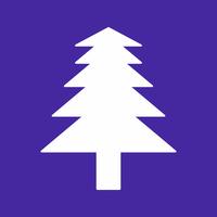 vector tree icon 