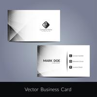 Modern business card template vector