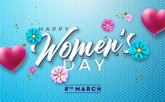 Happy Womens Day  vector