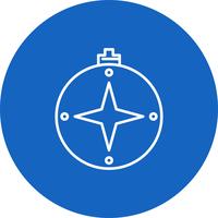 Vector compass icon