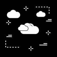 vector cloud icon 