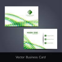 Modern business card template vector