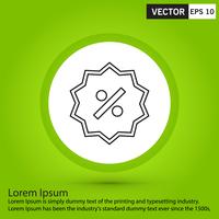 Perfect black icon,vector or pictogram illustration on green background. vector