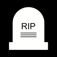 vector grave icon