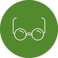  Vector glasses icon